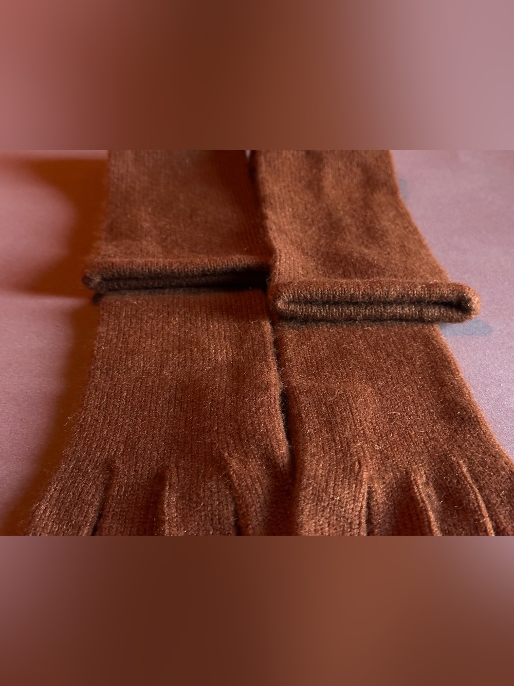 Portolano 100% Cashmere Long Gloves - Picture 5 of 8